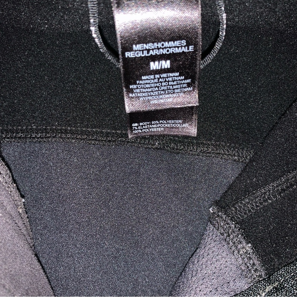The North Face Momentum Fleece Jacket Mens Medium Gray/Black Full Zip Outdoor - Picture 5 of 5